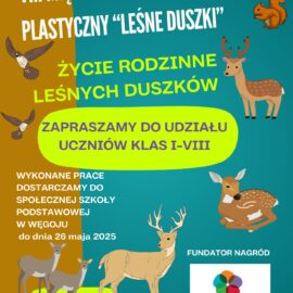 Międzyszkolny konkurs plastyczny „Leśne duszki”.