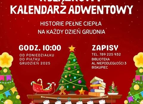 Książkowy kalendarz adwentowy
